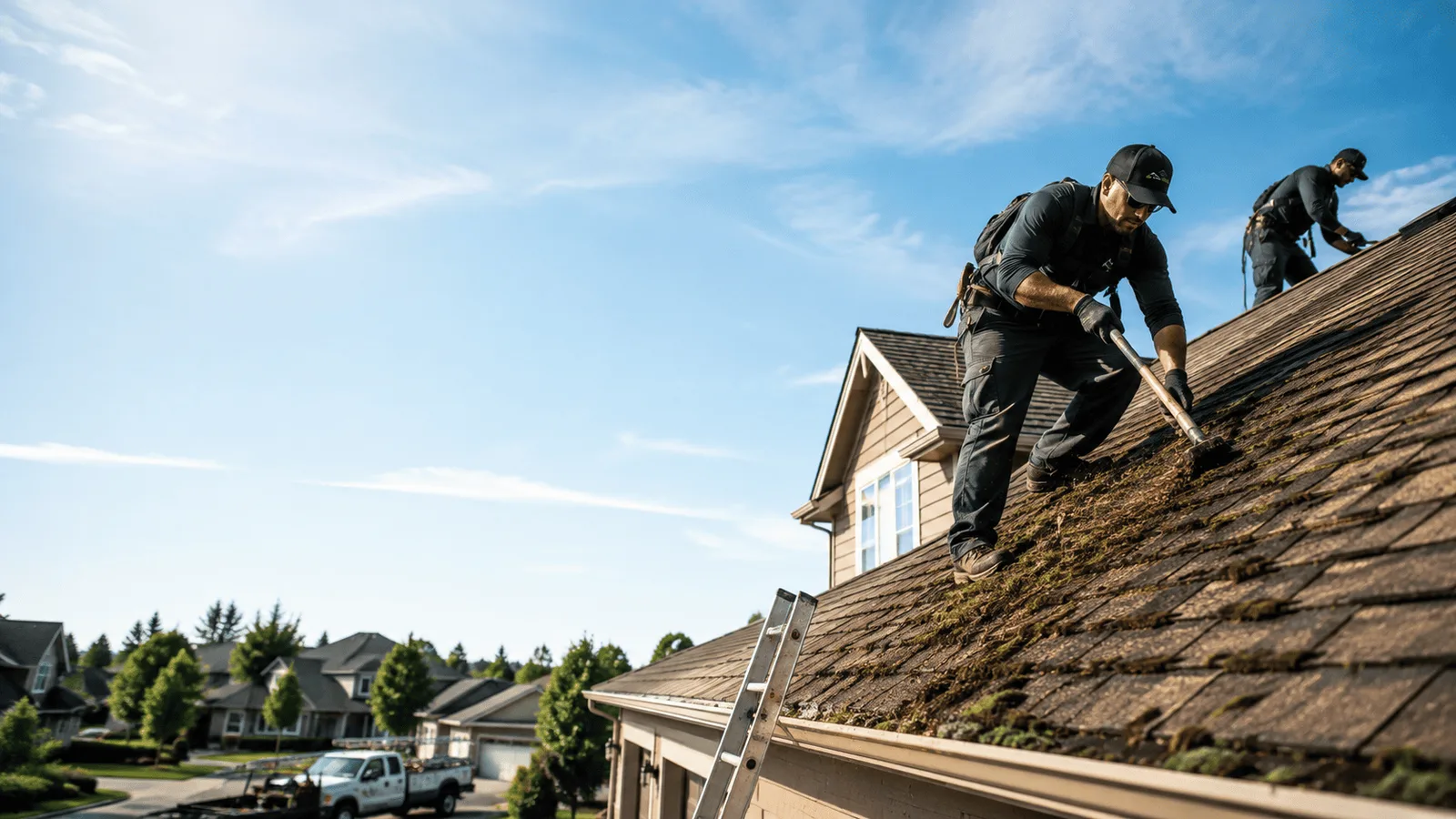 Roof Moss Removal in Skyforest, CA near me